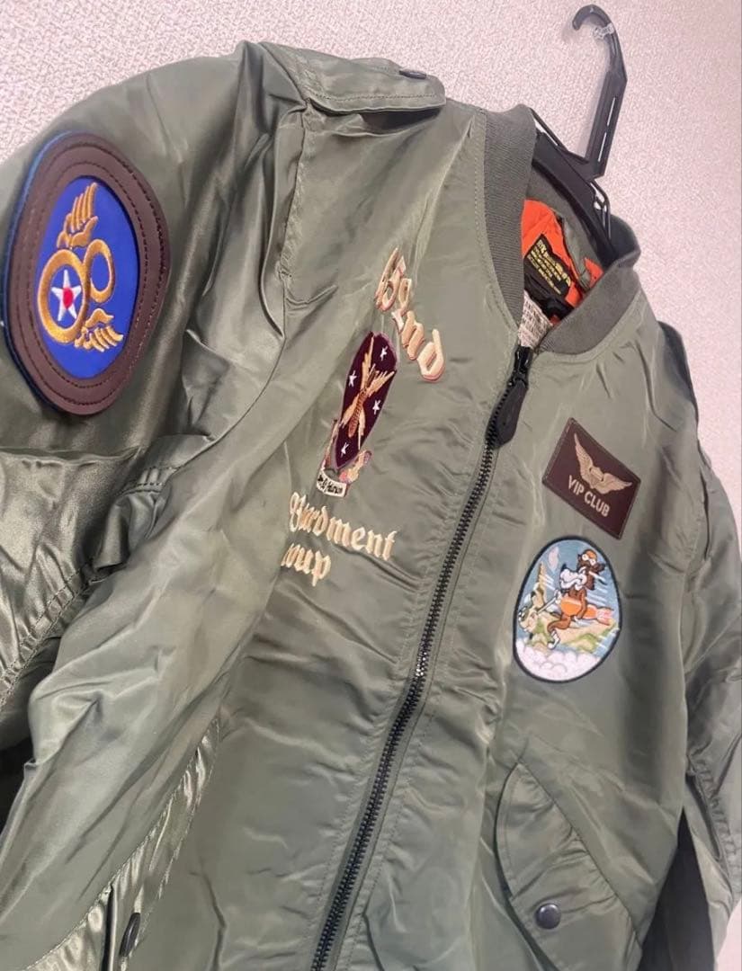U.S.AIR FORCE エアフォース ジャケット オリーブグリーン　X L