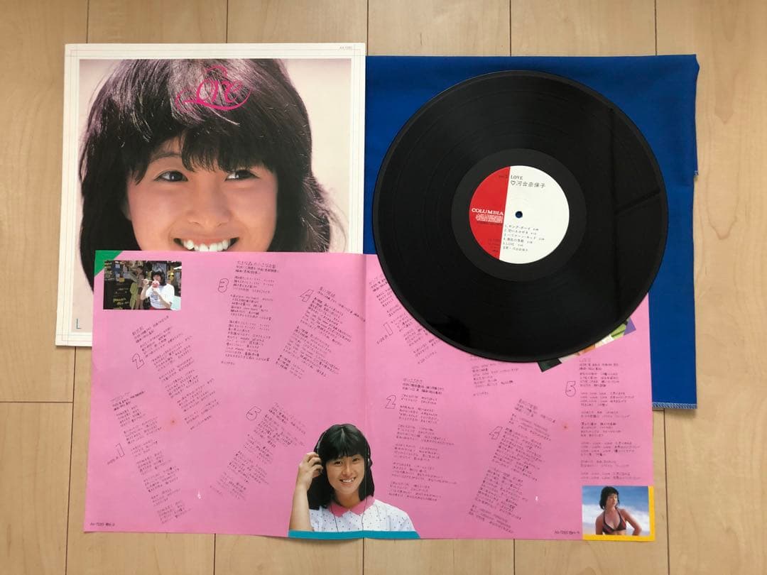 LPレコード　河合奈保子　5枚セット　うg4727W28