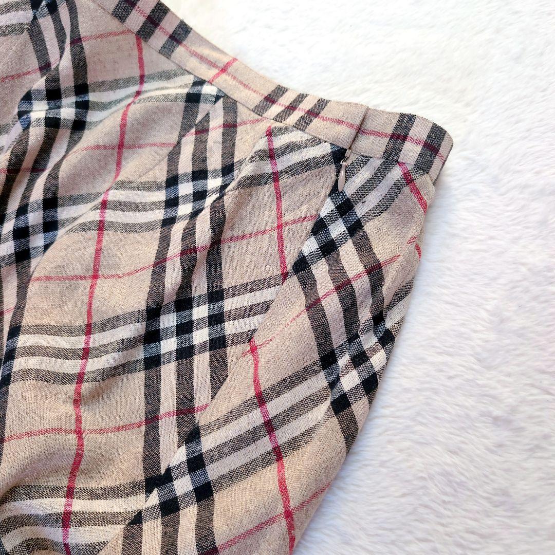 りつ　BURBERRY LONDON バーバリー ロングスカート