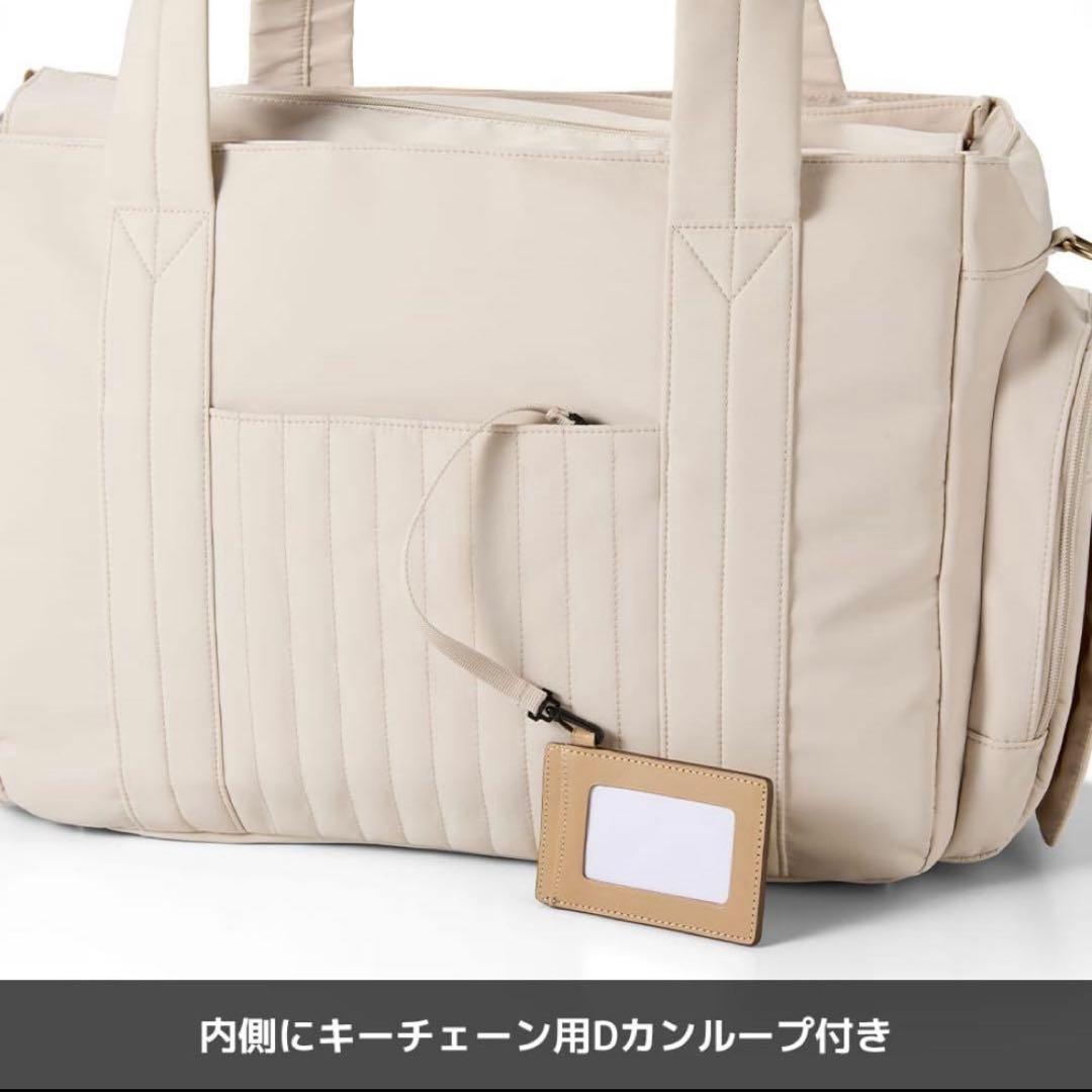 マザーズ機能が全部盛り！ファミリーライフボストンバッグ　チャコール