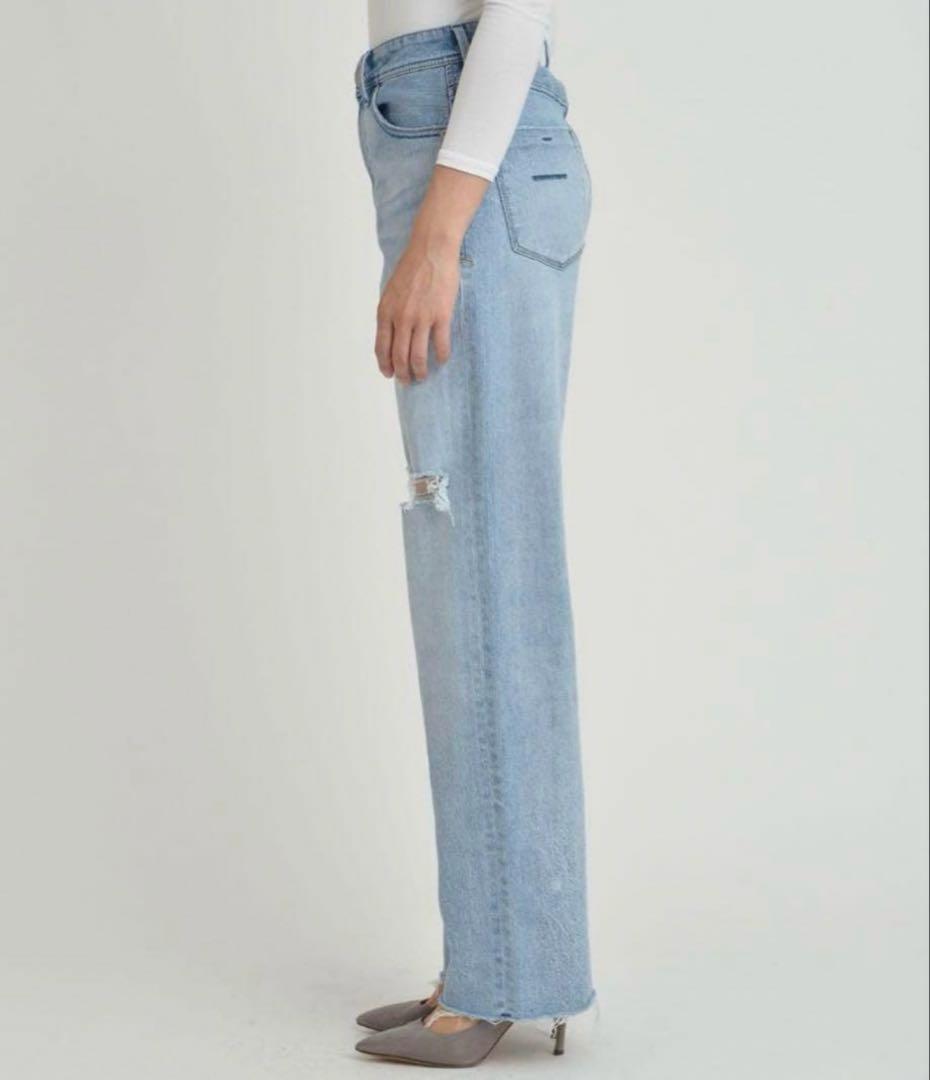 YANUKヤヌークボーイズストレートデニムパン ツLEA（レア）