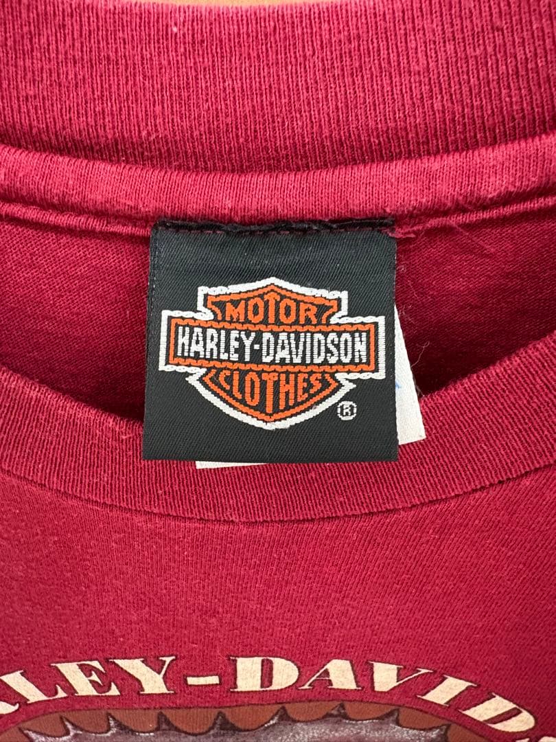 Harley-Davidson バーガンディ Tシャツ