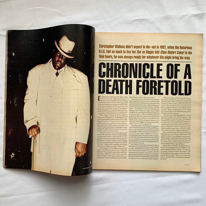 VIBE MAGAZINE 1997年5月号 / ノートリアス B.I.G.