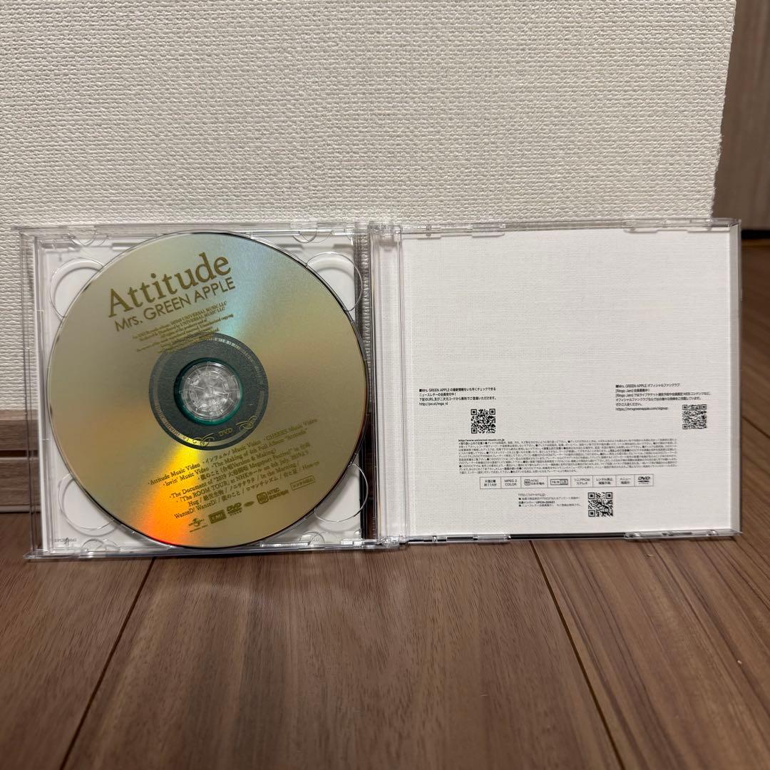 Mrs. GREEN APPLE Attitude 初回限定盤