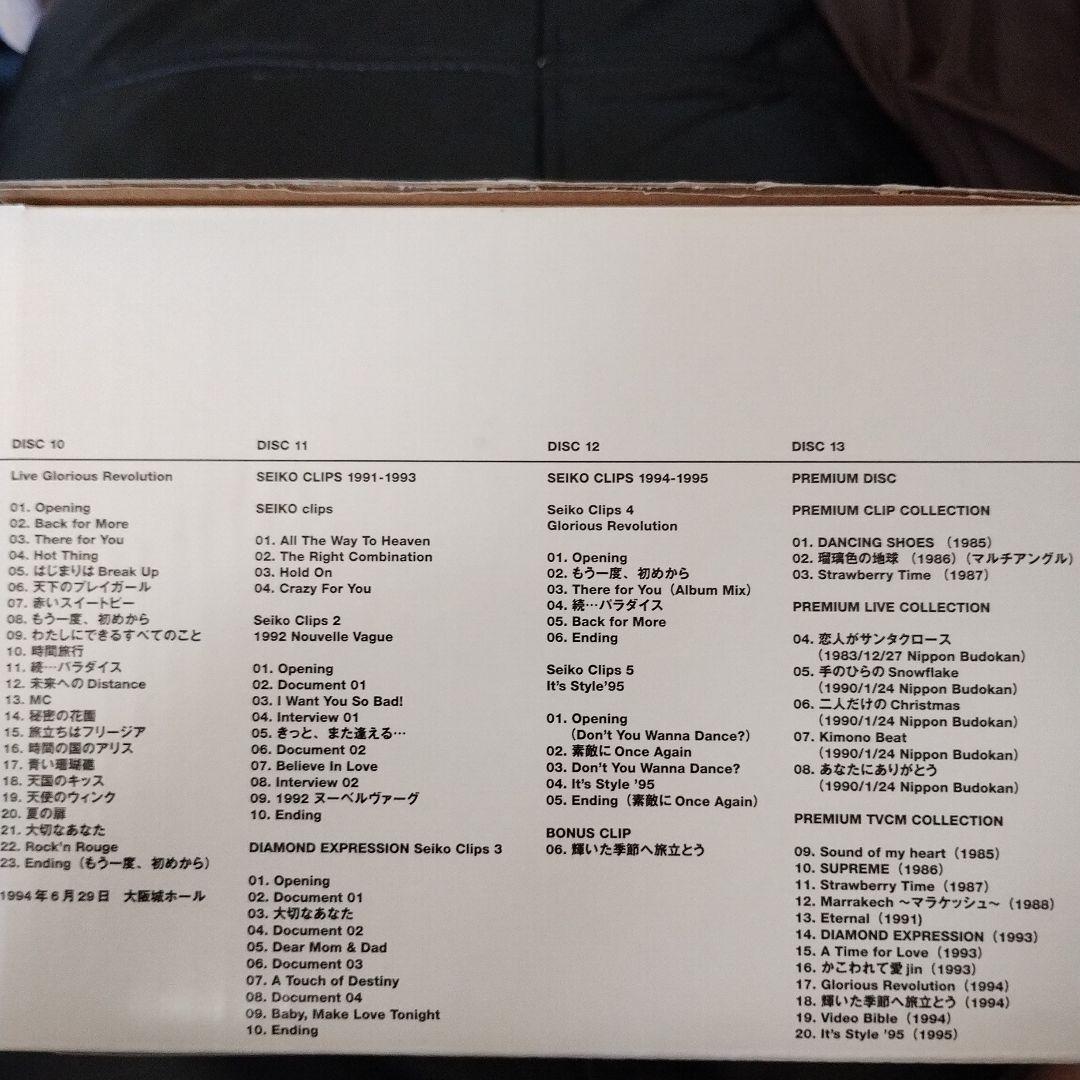 ミュージック SEIKOMATSUDAPREMIUMDVDBOX25thANNIVERSARY