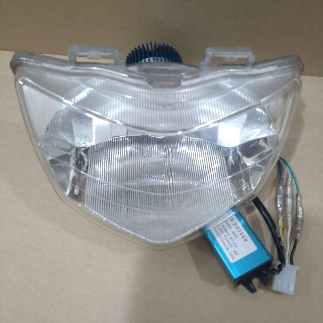 アドレスV125/G　ヘッドライト　LED化