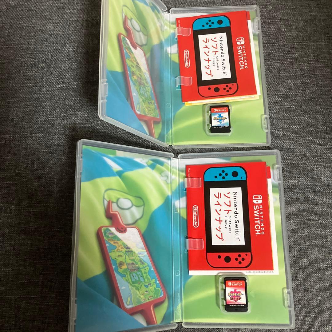 Nintendo switch ポケットモンスター ソード・シールド 2本セット