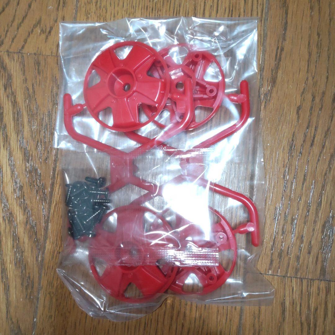タミヤ 1/10RC ポルシェ塗装済ボディ、ステッカー、タイヤ、ホイール