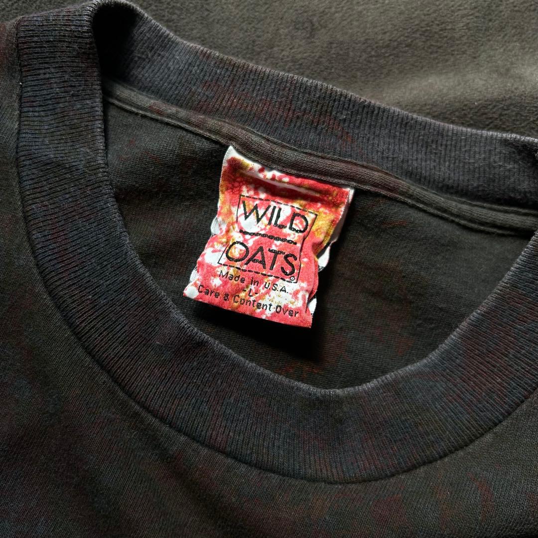 古着 USA製 90’s Wild Oats カエル タイダイ Tシャツ