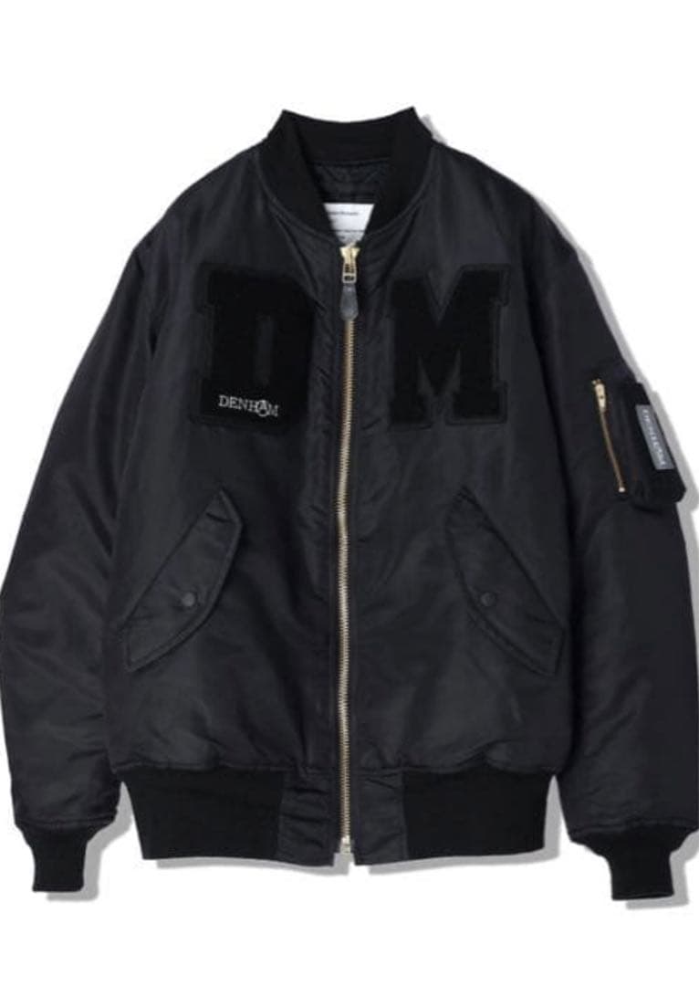 マウンテンリサーチ×デンハムコラボ　MA-1 ボンバージャケット　サイズM