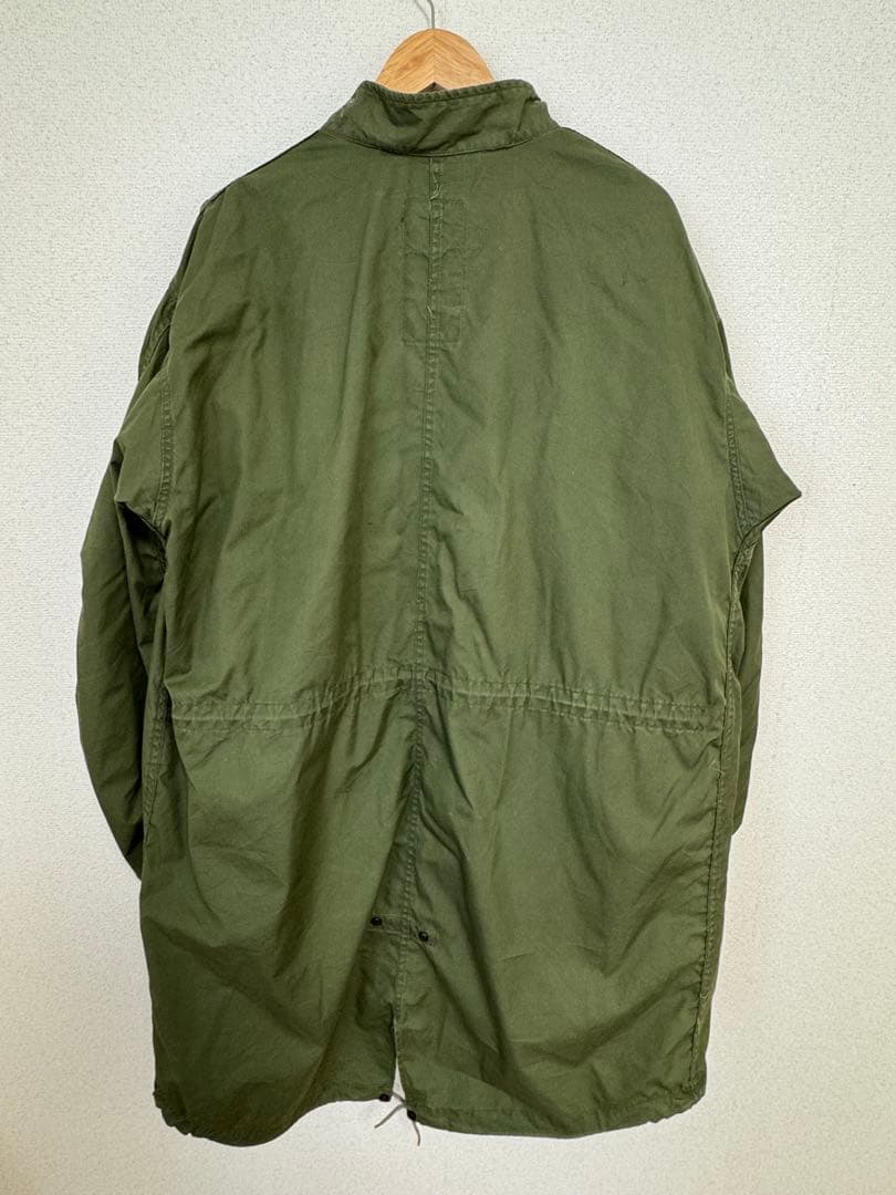 【美品】M-65 フィッシュテール モッズコート フルセット Mサイズ 米軍実物
