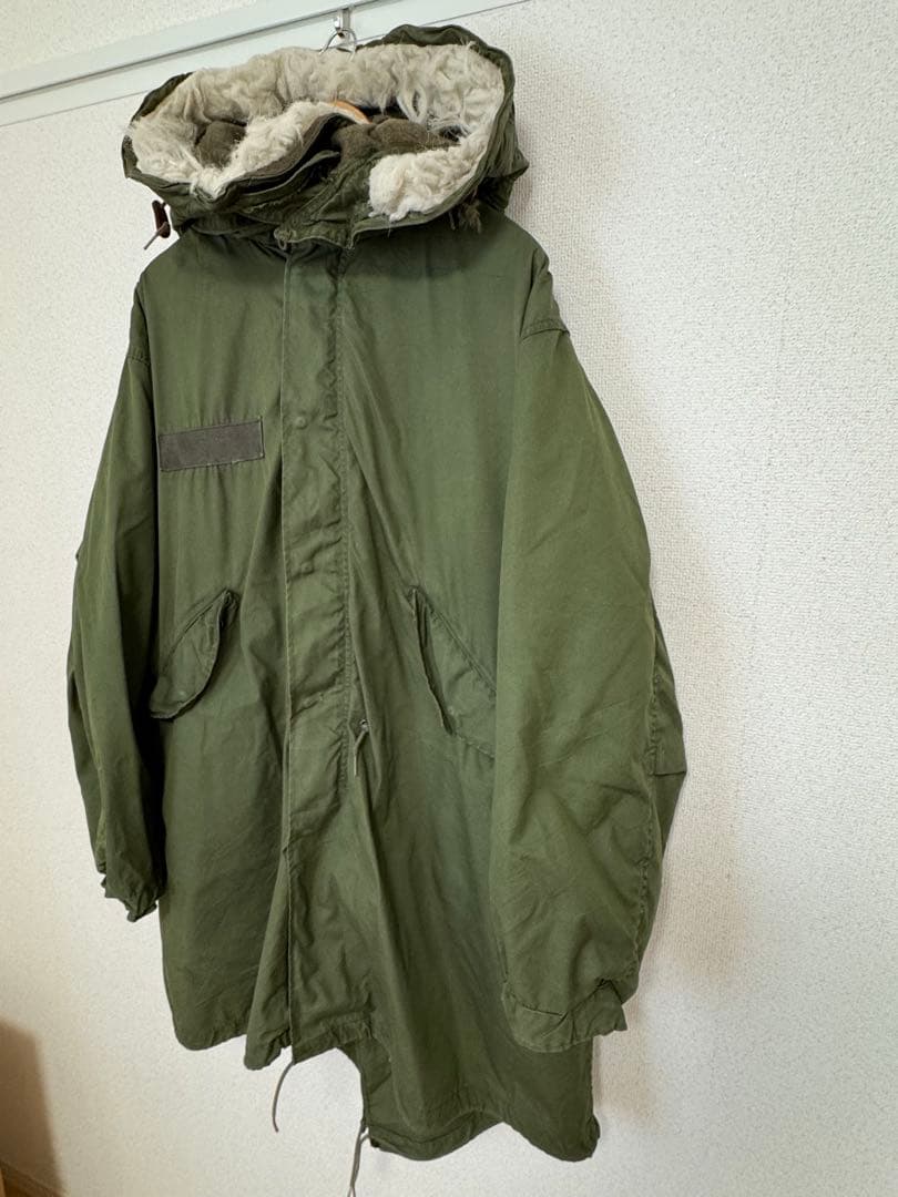 【美品】M-65 フィッシュテール モッズコート フルセット Mサイズ 米軍実物