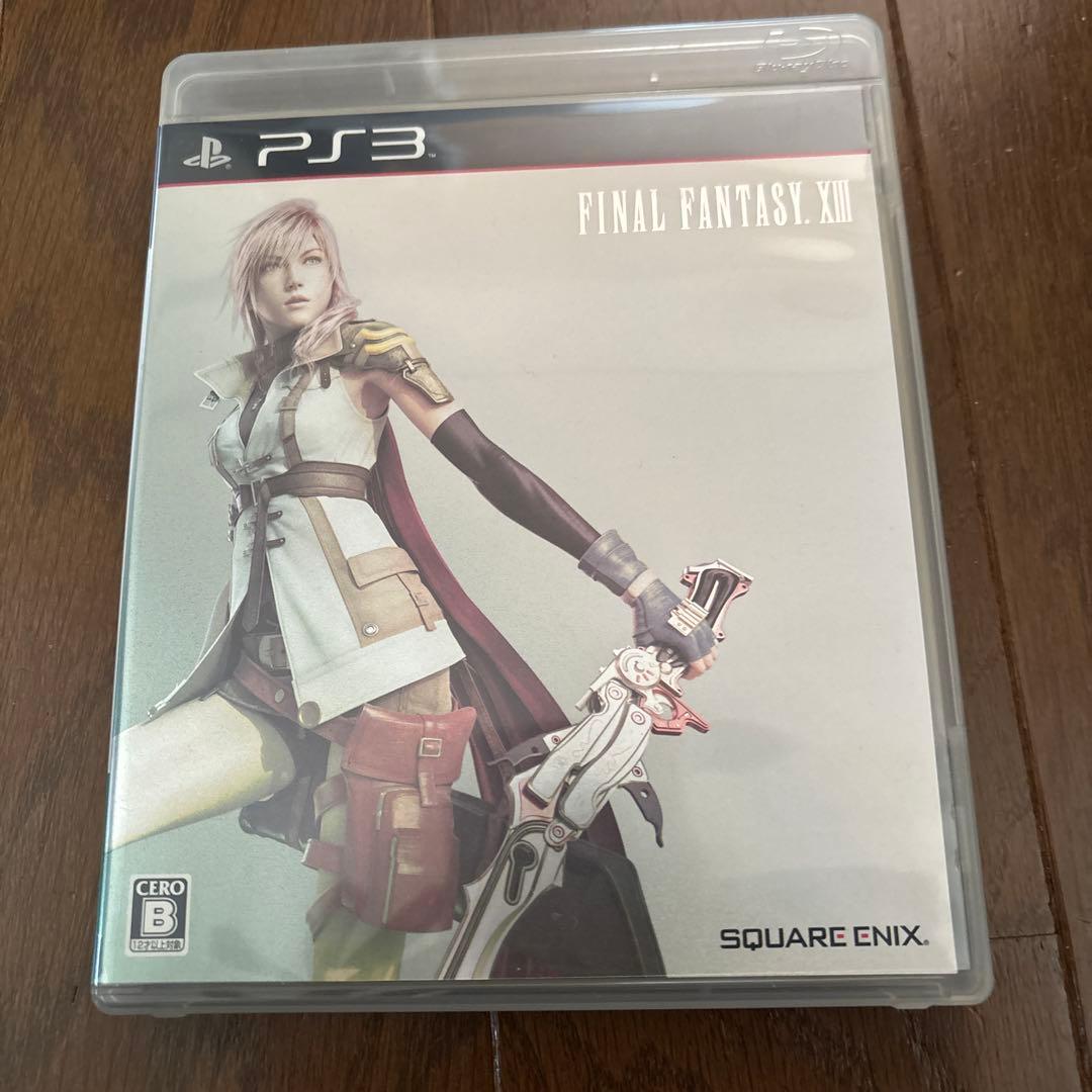 【限定版】SONY PS3 FF13 ライトニングエディション　ソフト　外包装等