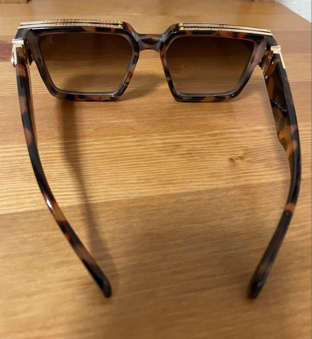 l*9様 美品 Louis Vuitton ミリオネア サングラス トータスシェ
