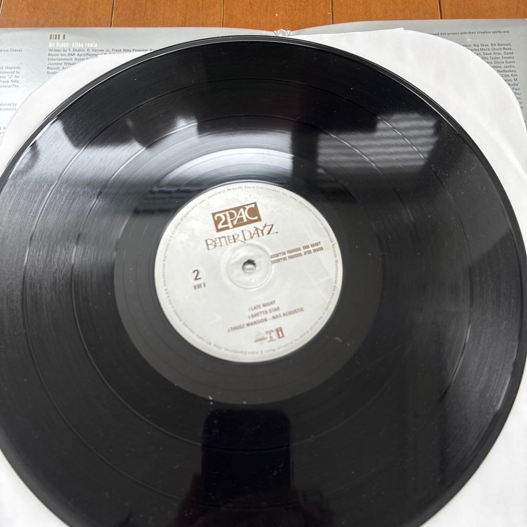 2PAC BETTER DAYZ レコード　4枚組