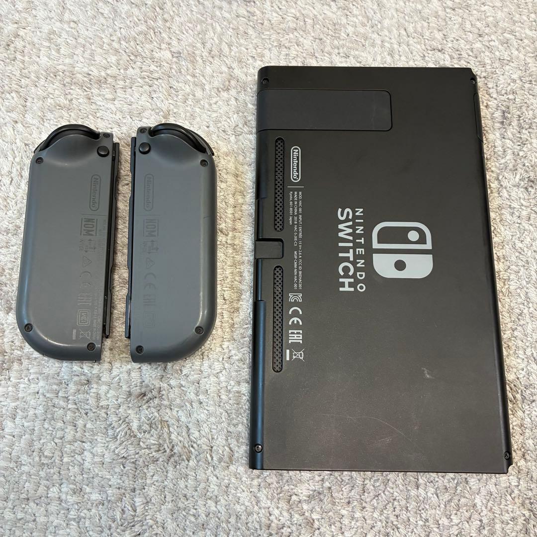 Nintendo Switch 本体 グレー 付属品とハンドル付き