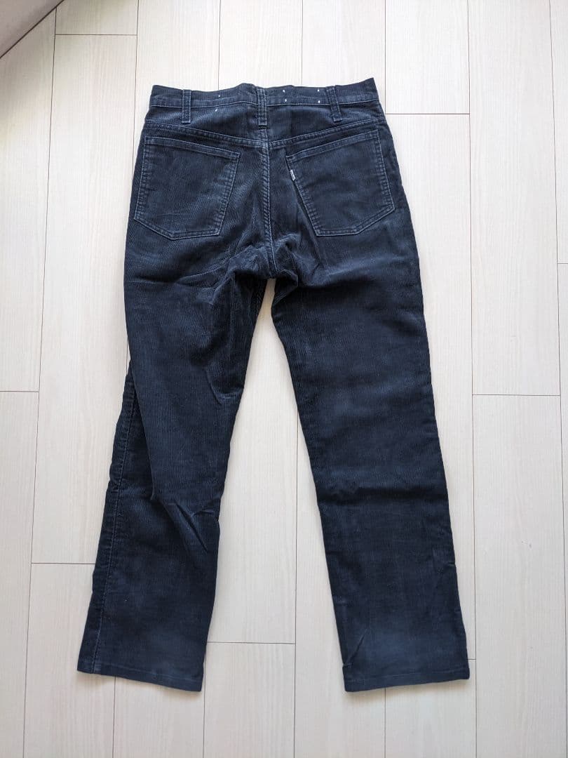 おばおばじ　リーバイス519 ネイビー コーデュロイパンツ 31x32