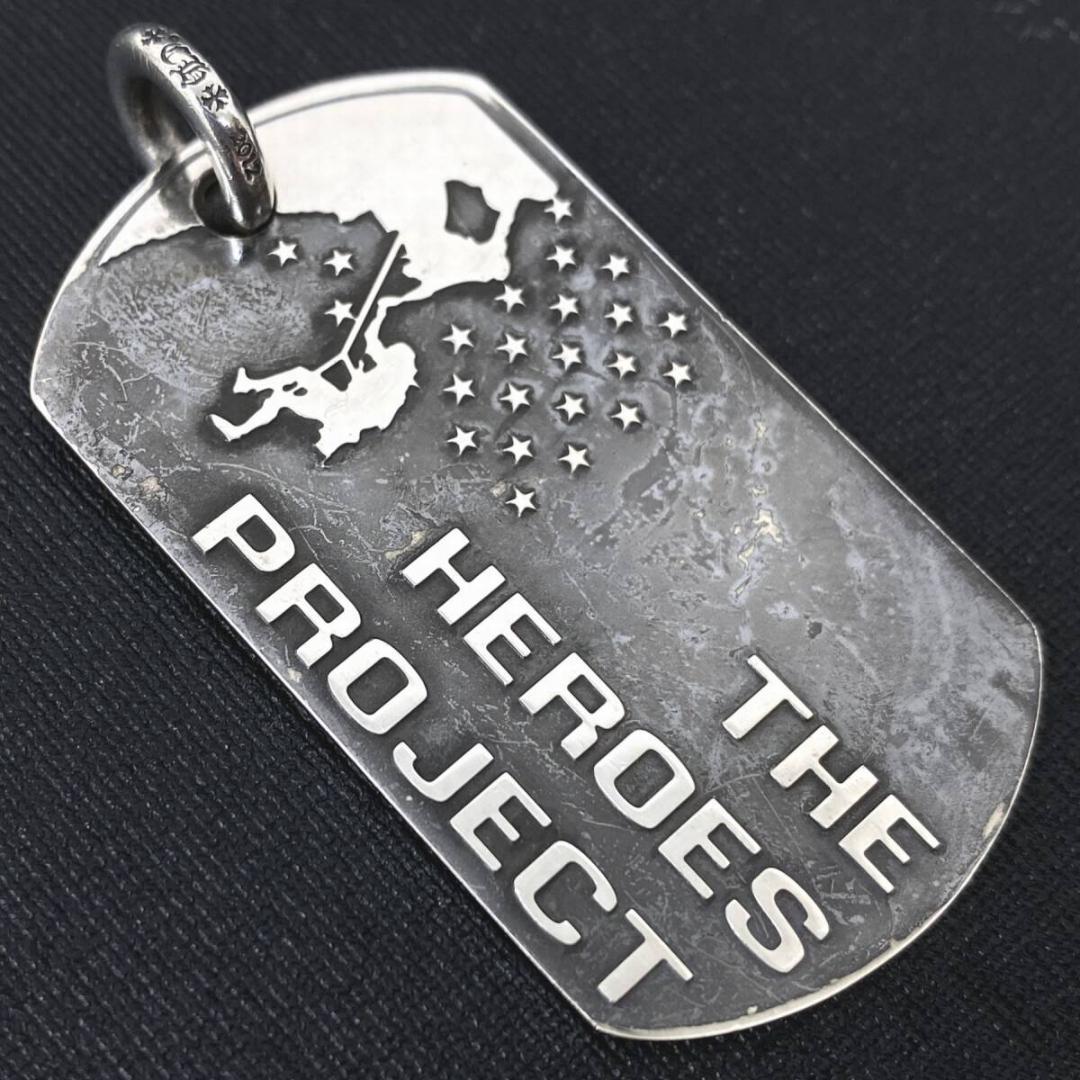 CHROME HEARTS DOGTAG HEROESPROJECT ペンダント