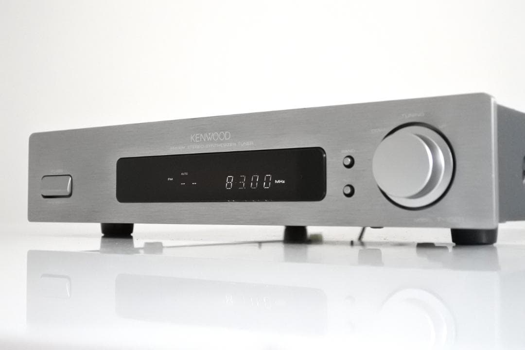 ■KENWOOD T-1001 FM/AMチューナー　正常動作品■