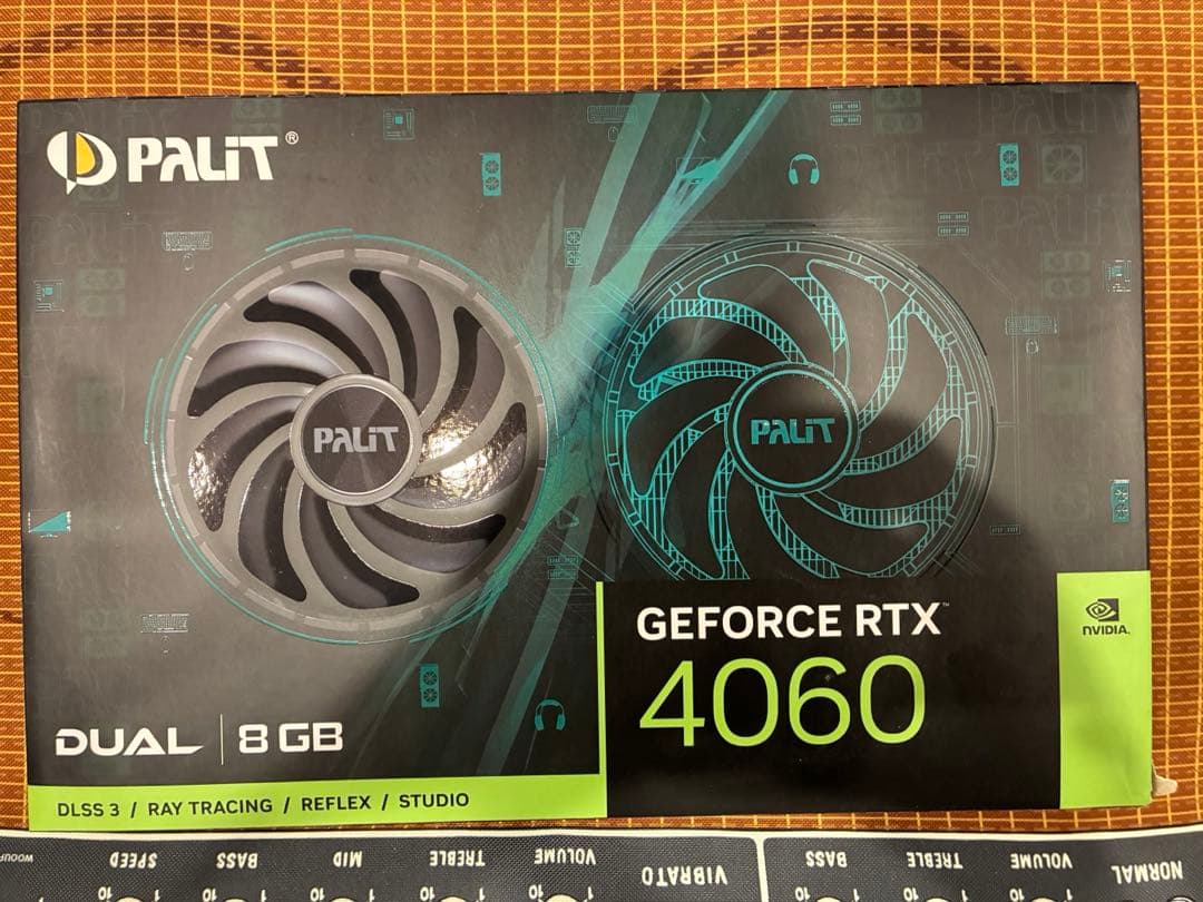 Palit GEFORCE RTX4060 DUAL V1 グラフィックボード