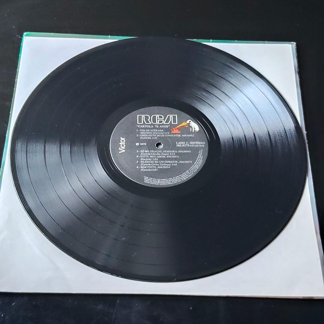 カルトーラ　Cartola　70 anos　レコード　Latin　Samba