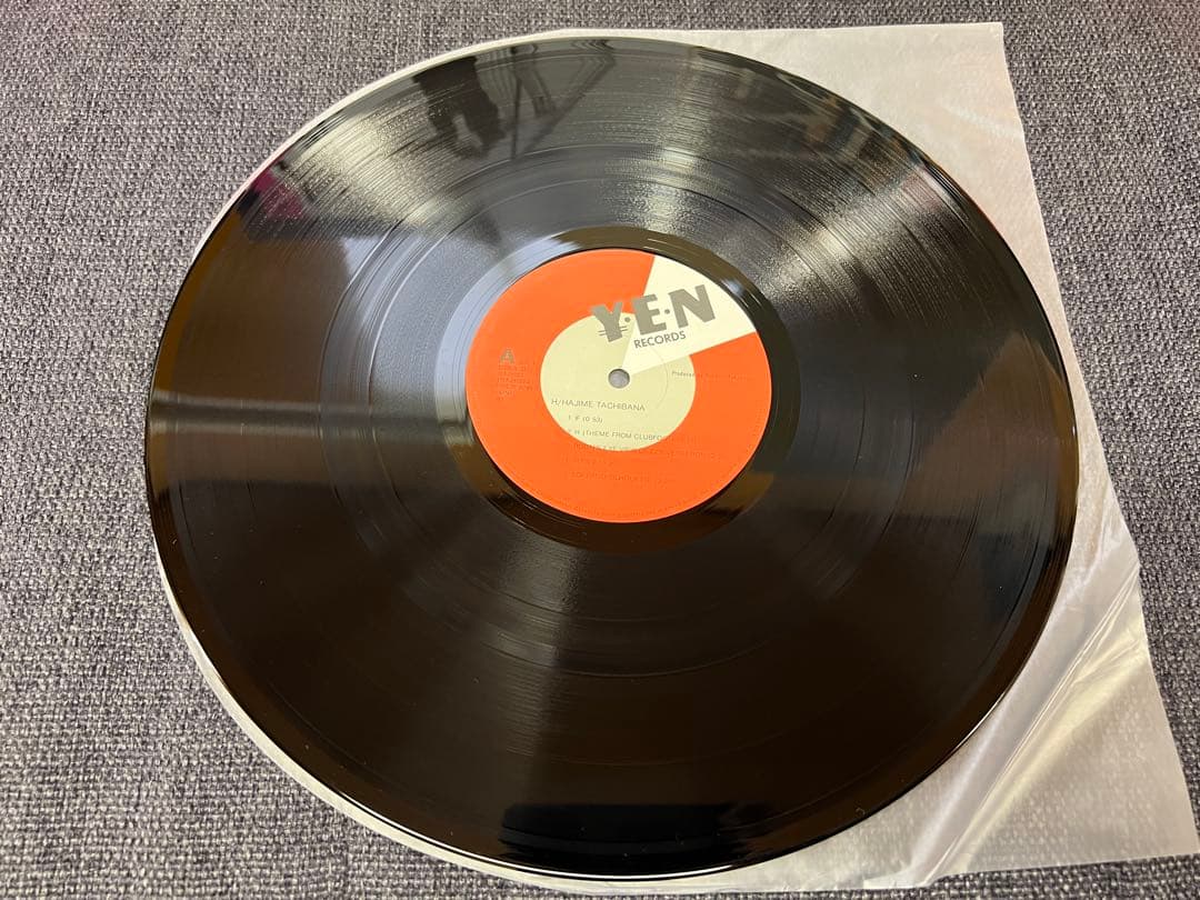 立花ハジメ H 帯付 初回 LP YLR-28002 YENレーベル 坂本龍一
