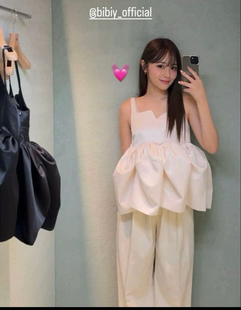 bibiy BIANCA TOP ホワイト