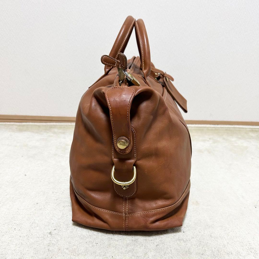希少　オールドコーチ　COACH ボストンバッグ　旅行用バッグ　オールレザー