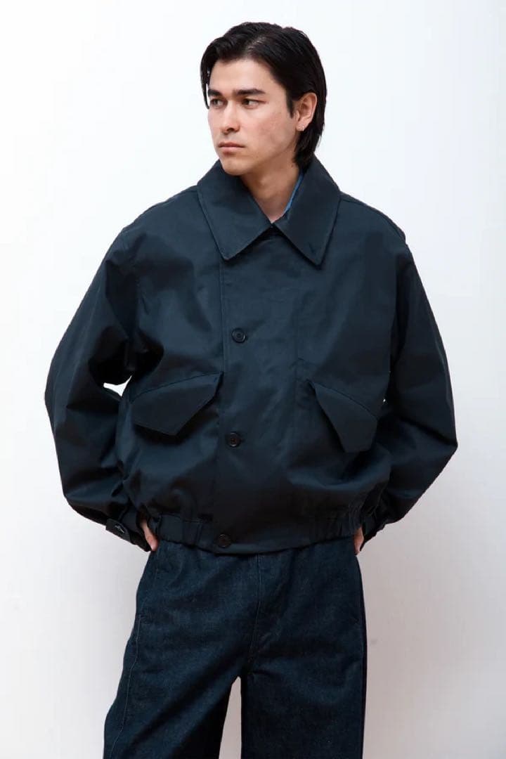 s*n様 UOMO掲載 LEMAIRE BOXY BLOUSONミッドナイトグリ
