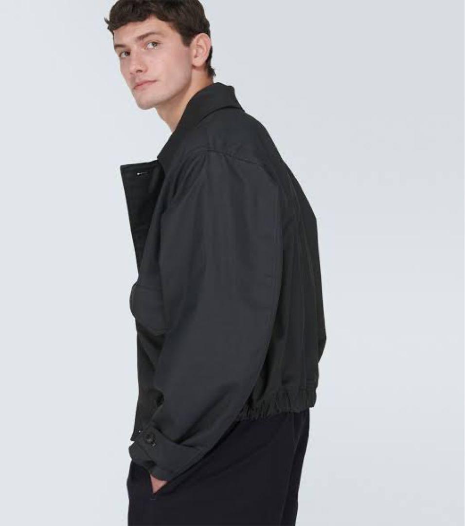 s*n様 UOMO掲載 LEMAIRE BOXY BLOUSONミッドナイトグリ