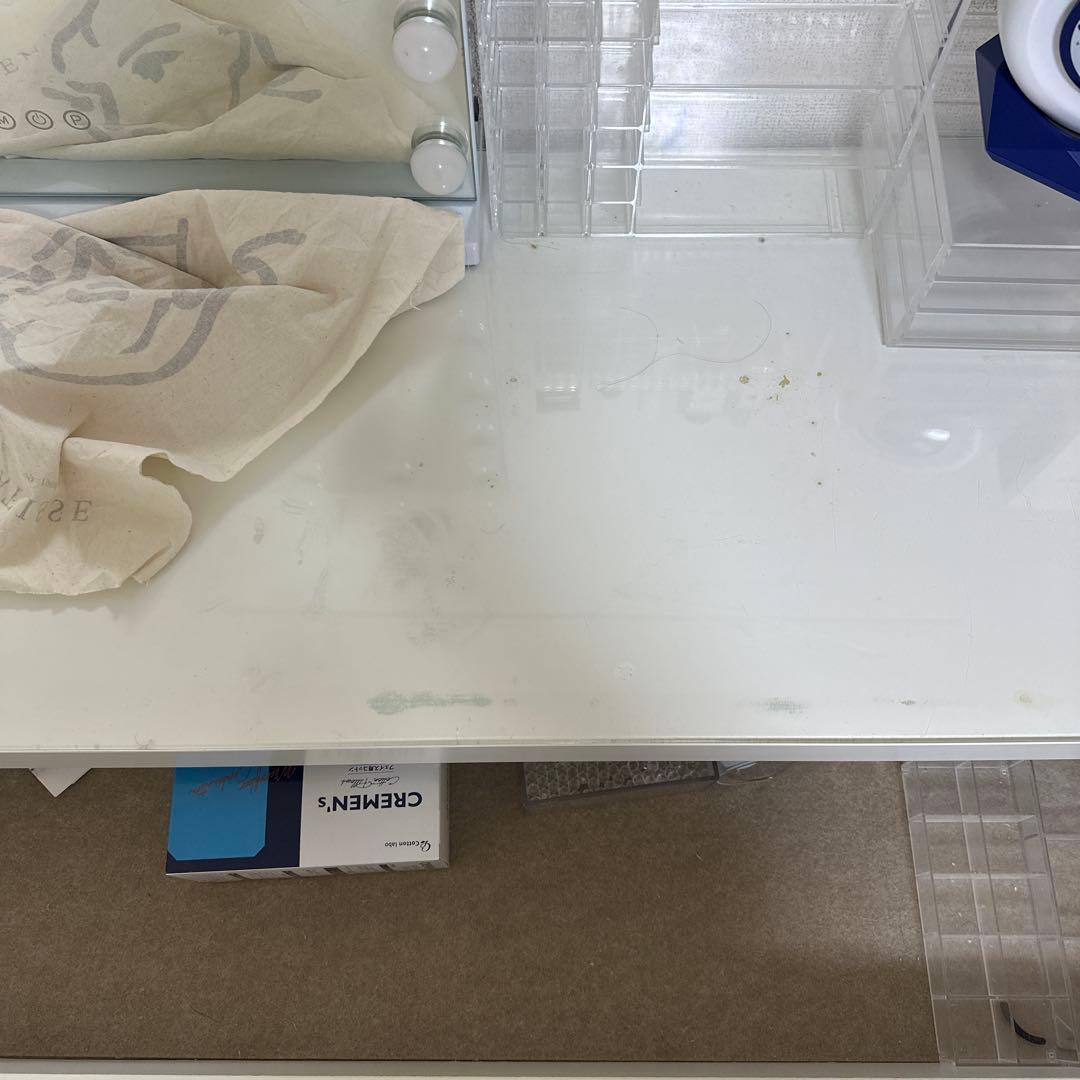 天板付き　IKEA イケア マルム デスク ドレッサー