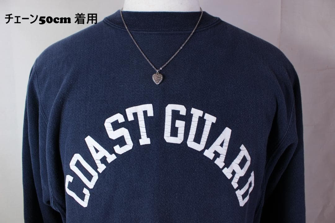 40s　スウィートハートジュエリー　波　シルバー　navy　花　唐草　勿忘草