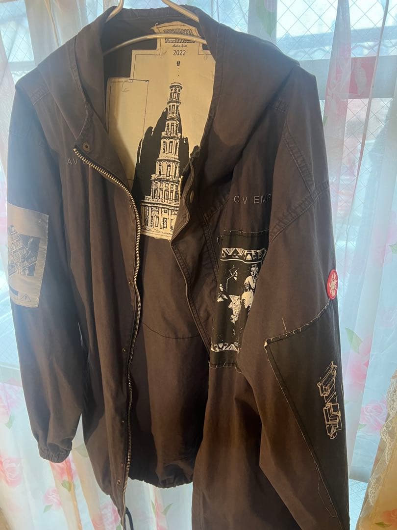 C.E CAV EMPT PATCHED ZIP HOODJACKET【Mサイズ