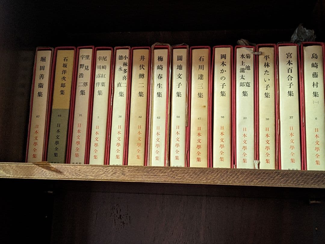 【セット売り①】日本文学全集 新潮社