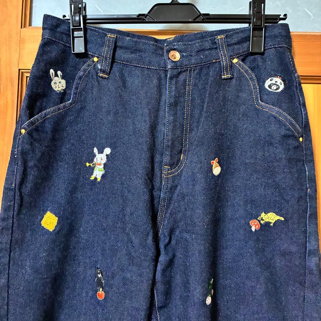 フランシュリッペ★刺繍デニムパンツ★歴代キャラクター