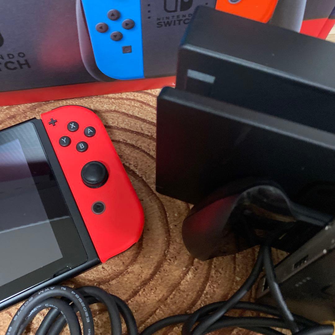 Nintendo Switch ニンテンドースイッチ本体　ネオン ②