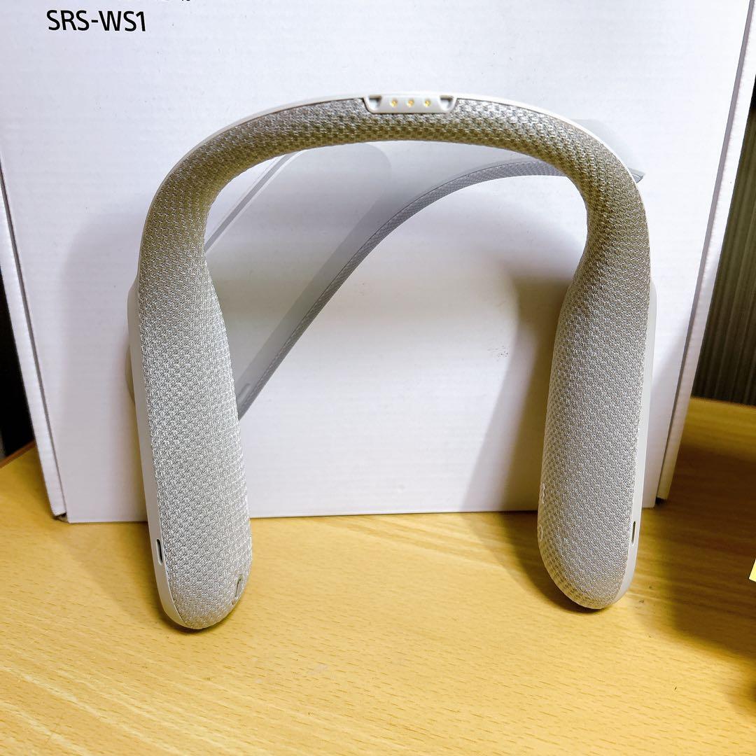 【美品】SONY ウェラブルネックスピーカー SRS-WS1