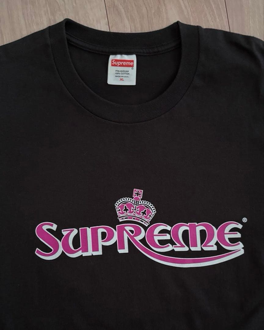 【値下げ】【Supreme】 Crown Tee [XL]
