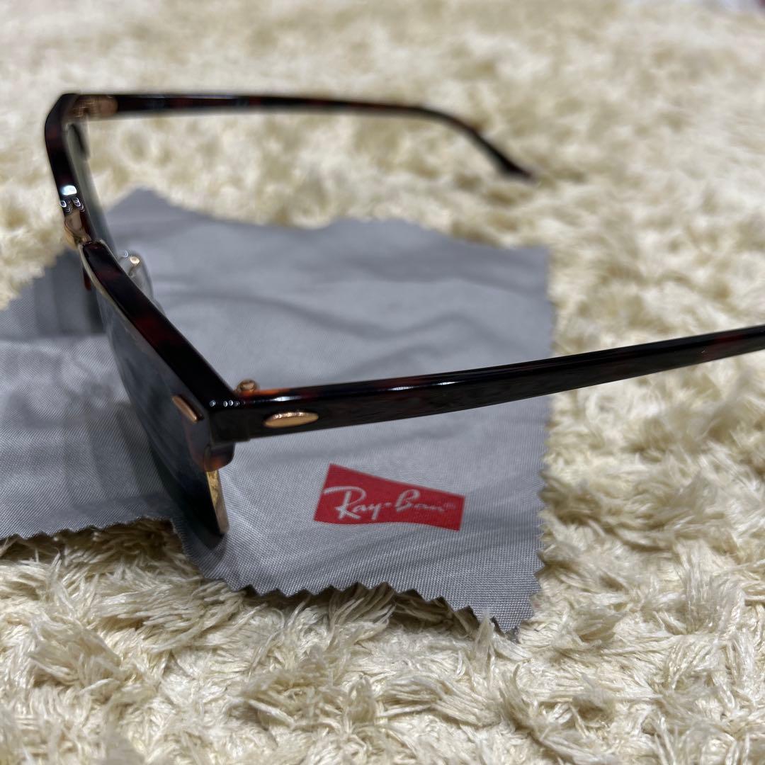Ray-Ban サングラス ブラック/ブラウン ケース付き