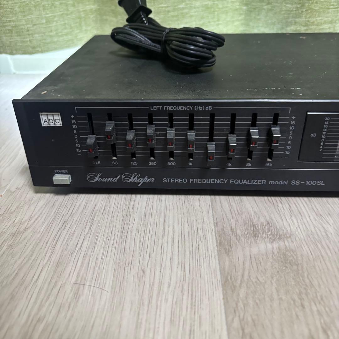 ADC SS-100SL ステレオ周波数イコライザー