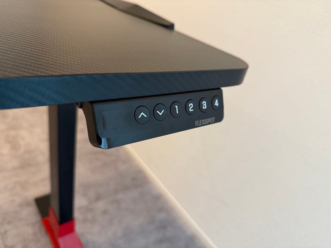 ゲーミングデスク　自動昇降付き　FlexiSpot GT2D-JA