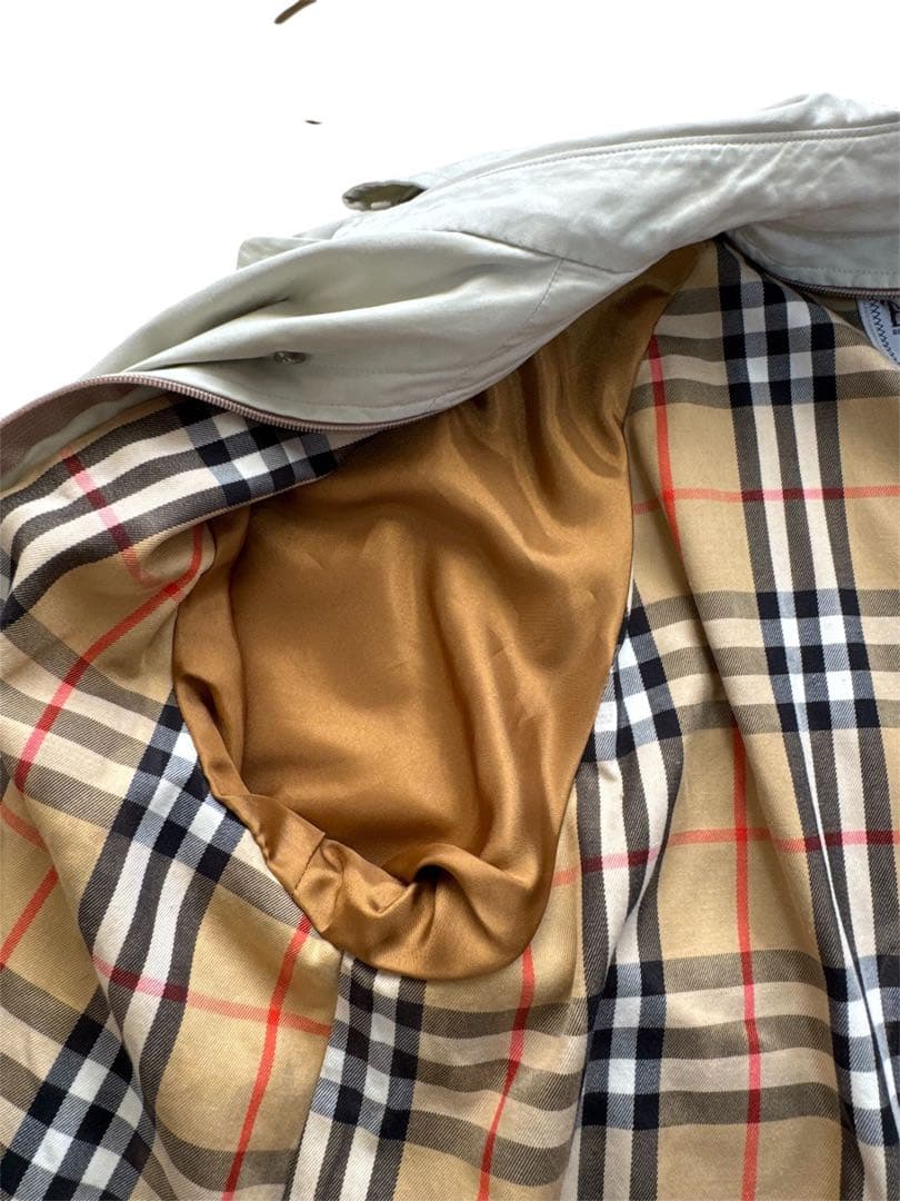 即日発送☆バーバリー　トレンチコート　L ハニー　ベージュ Burberry
