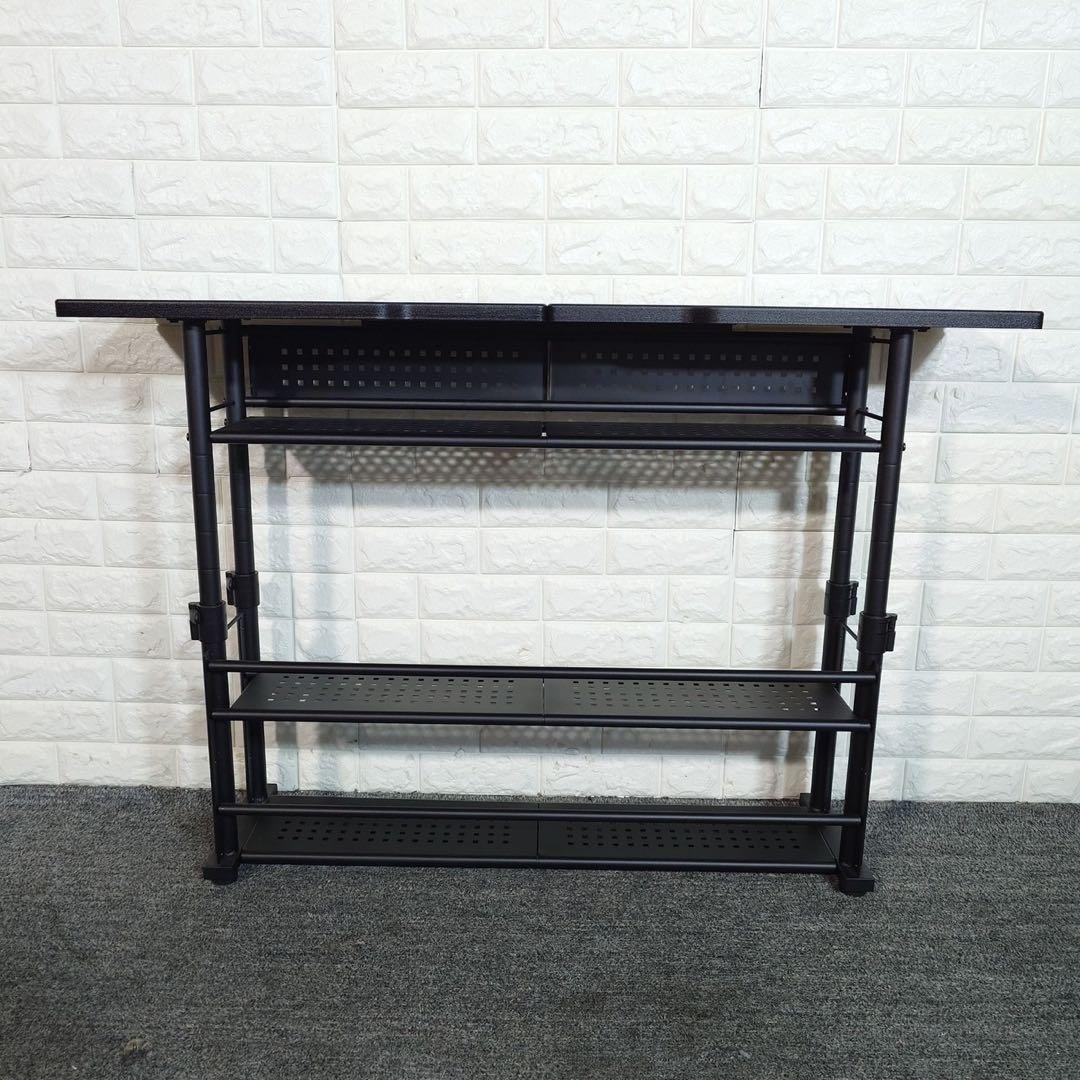 Bauhutte クステンションデスク BHC-1200H-BK I032