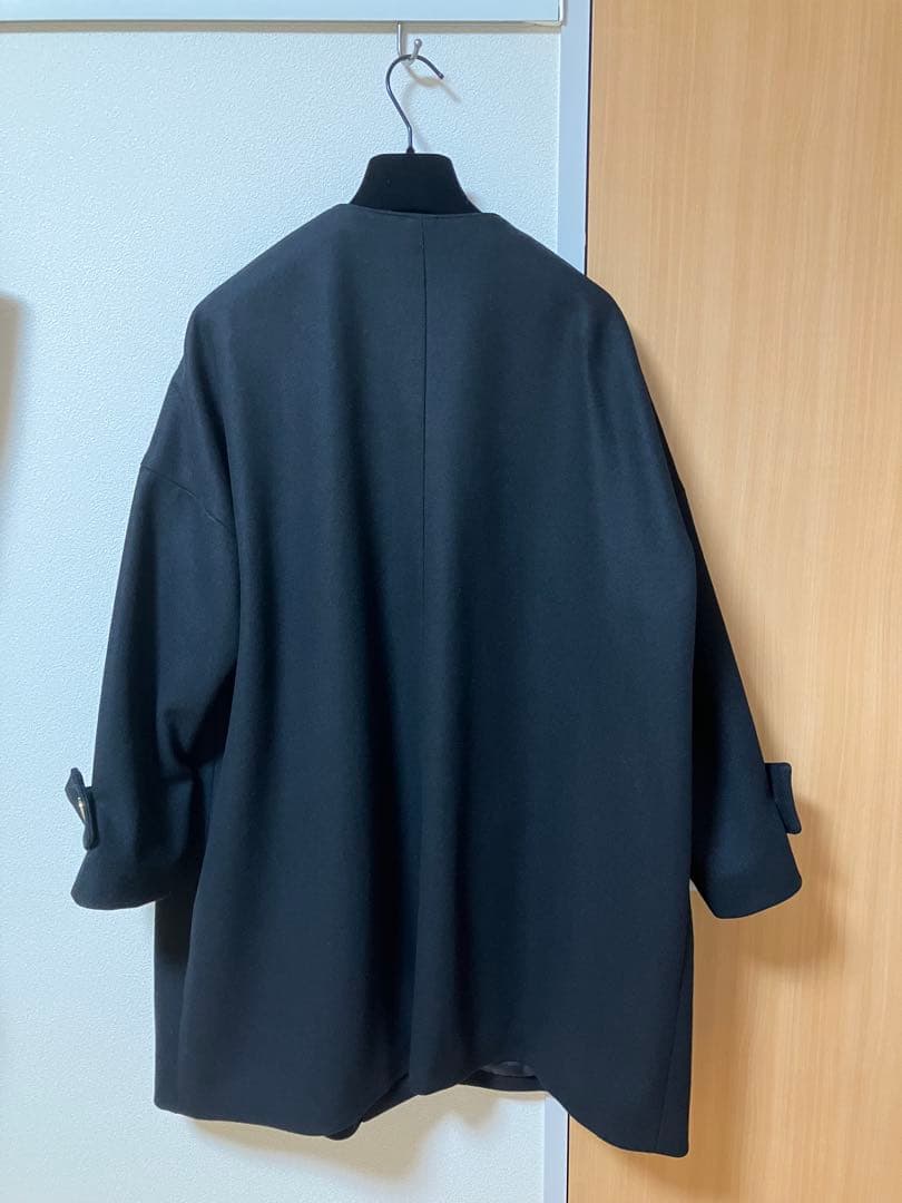 美品　MACKINTOSH　マッキントッシュ　 ハンビー ノーカラー　コート　黒