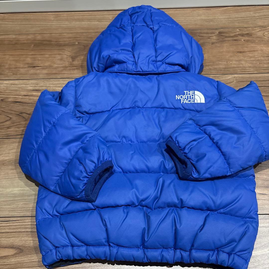 THE NORTH FACE 青 ダウン　90cm