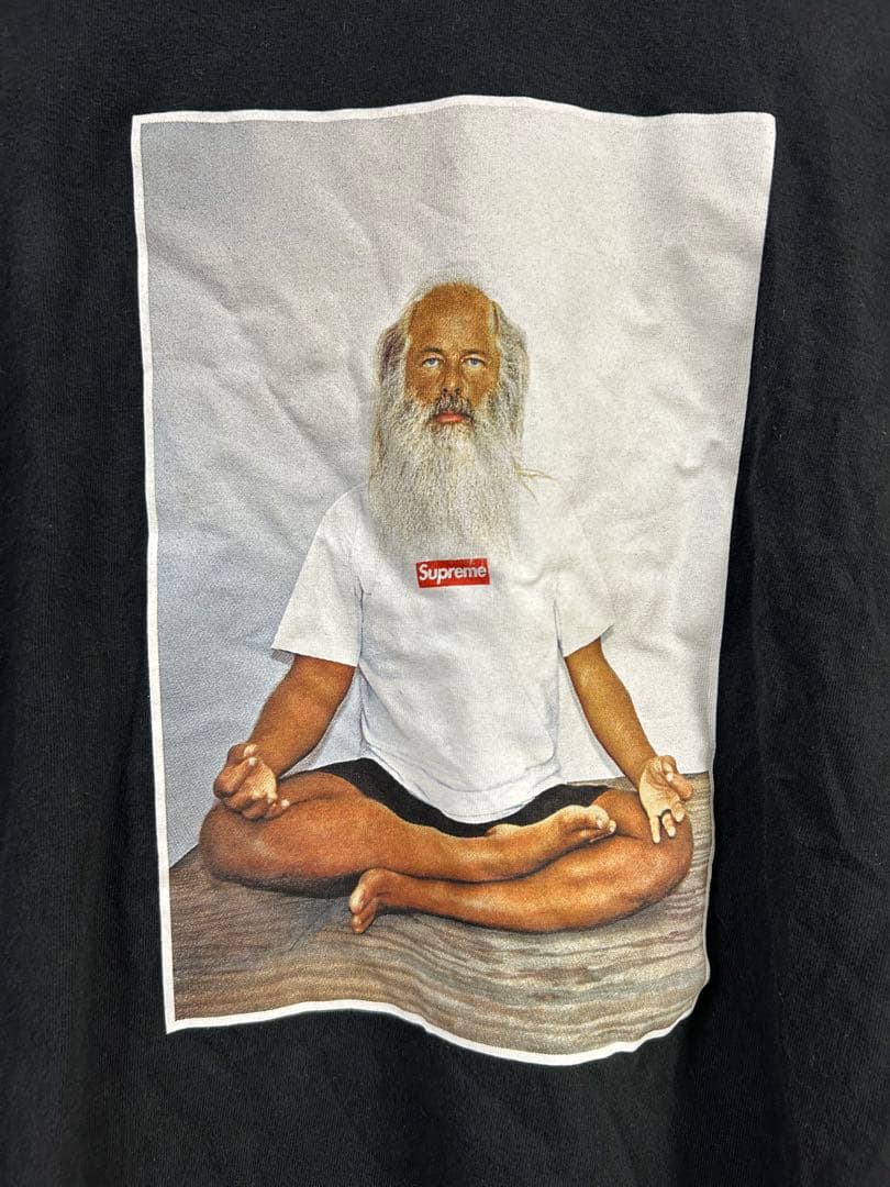 Supreme リックルービン Tシャツ M ブラック フォトT USA製