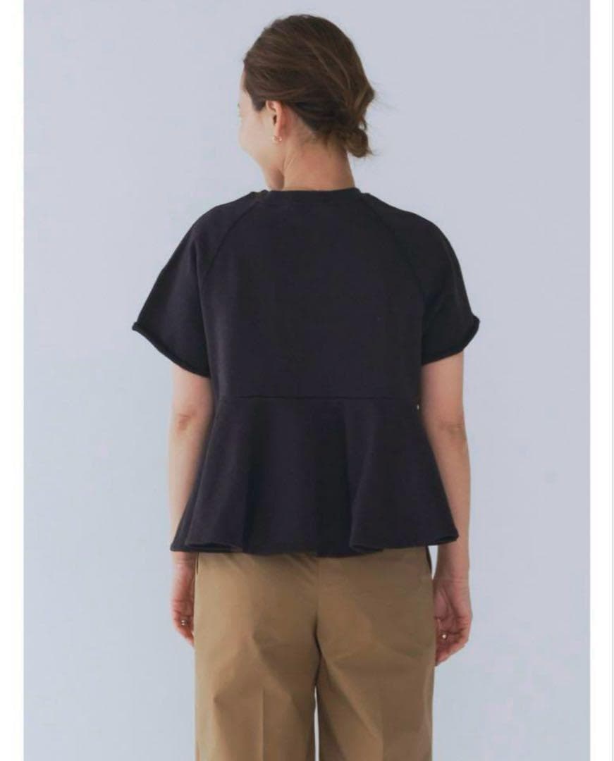 未使用タグ✳︎yori ヨリドライコンパクト裏毛フレアTee