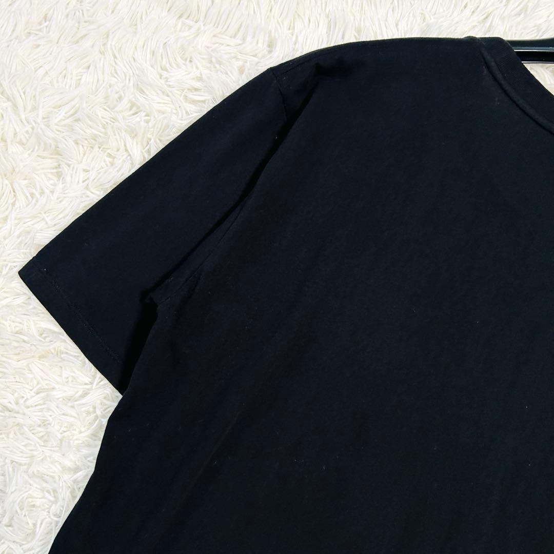 17AW✨サンローラン パリ メタリックロゴ シグネチャー Tシャツ カットソー
