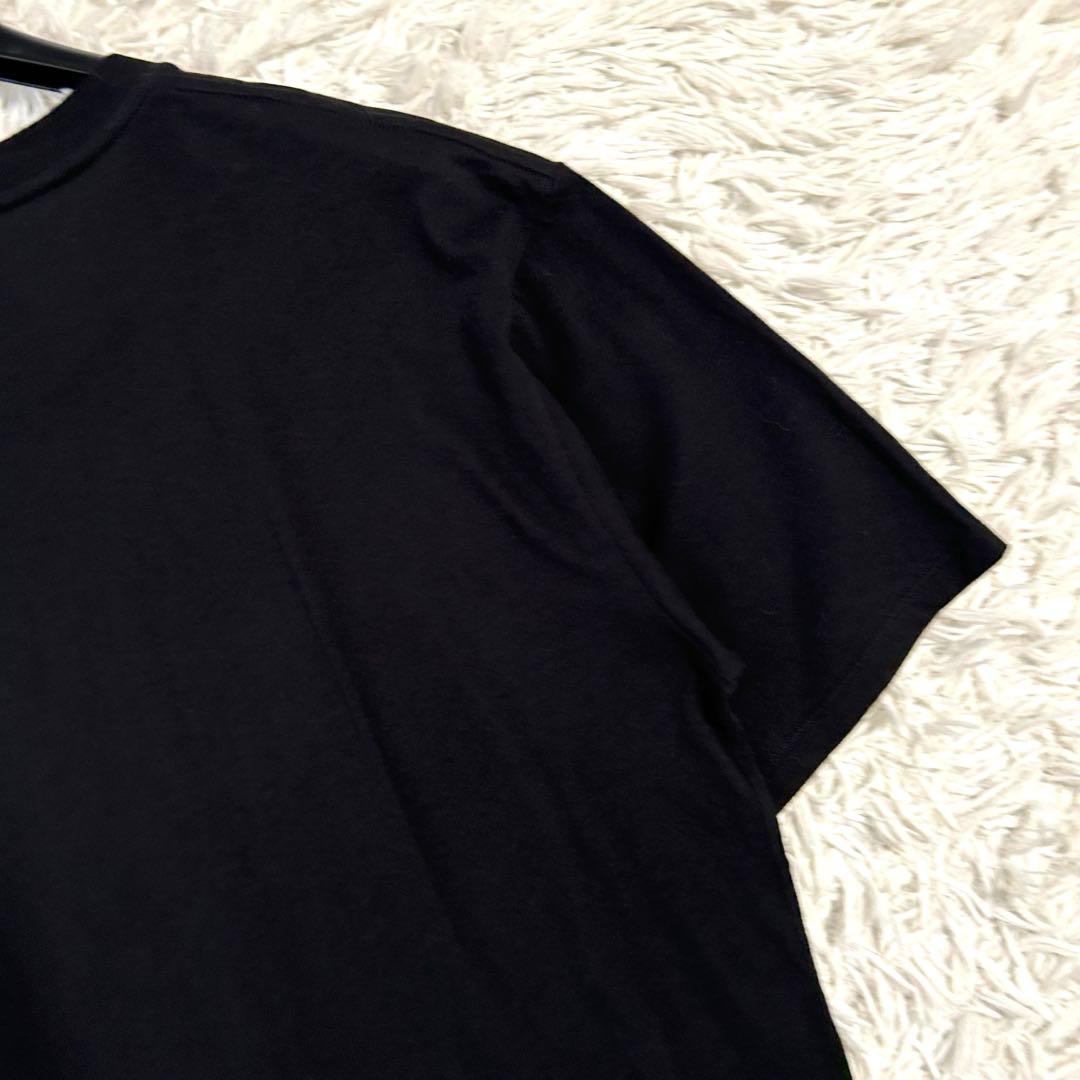 17AW✨サンローラン パリ メタリックロゴ シグネチャー Tシャツ カットソー