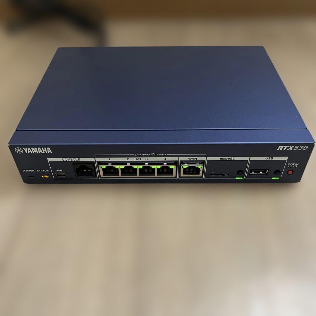 YAMAHA RTX830 ルーター